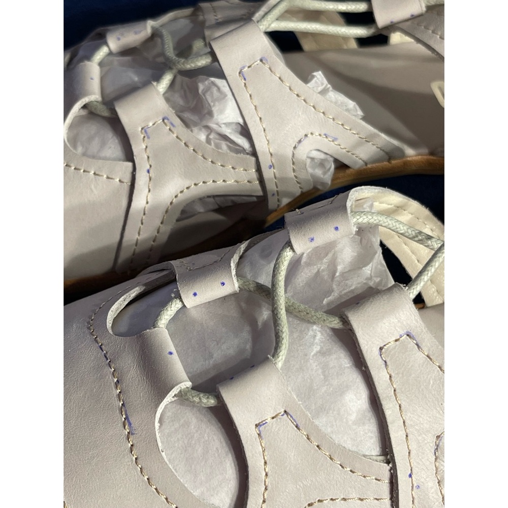 Anthropologie x Silent D Gladiator Satelli Tie-Up Sandals NWT Size 10 - Picture 11 of 15
